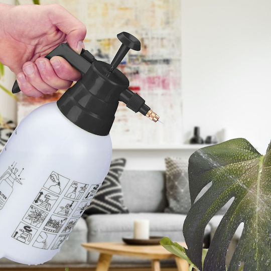Relaxdays Pulverizator cu Capacitate 1.5lt în culoarea Alb