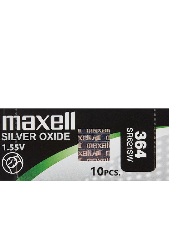 Maxell 364 Baterie Oxid de Argint pentru Ceasuri SR621SW 1.55V 1buc
