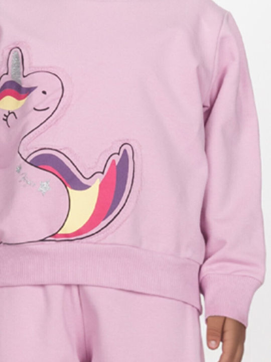 Kinder-Set mit Hose Winter 2Stück Lilac