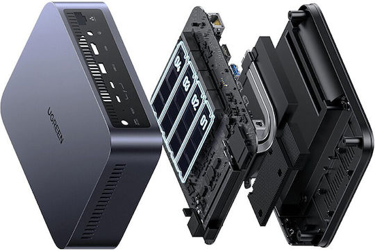 Ugreen DXP480T Plus NAS Tower με 4 θέσεις για SSD