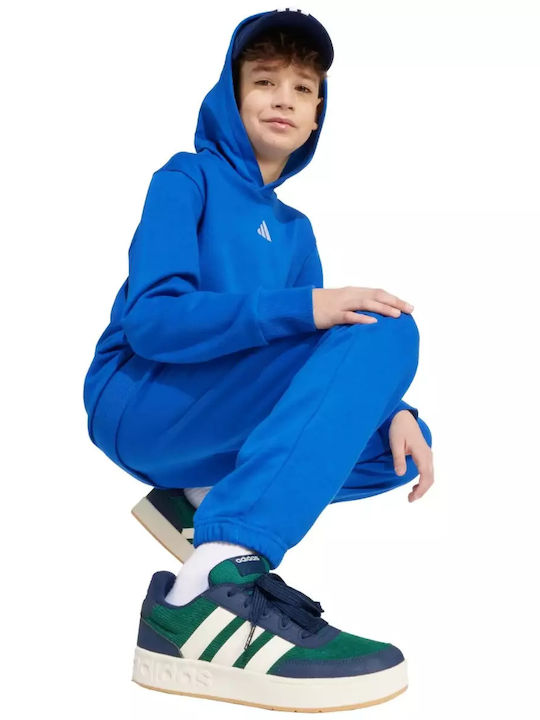 Kids Sweatshirt with Hood and Pockets Blue