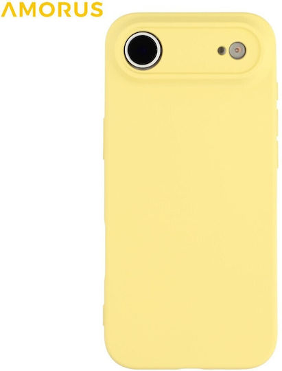 Amorus Back Cover Silicone Yellow (iPhone Air)