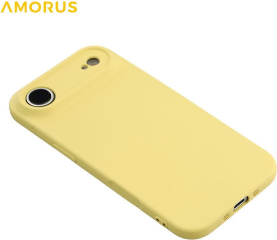 Amorus Back Cover Silicone Yellow (iPhone Air)