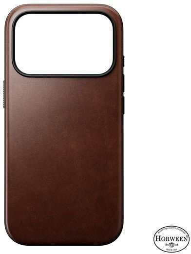 Nomad 360 Full Cover Δερμάτινο / Σιλικόνης 0.85mm με Λουράκι Καφέ (iPhone 17 Pro)