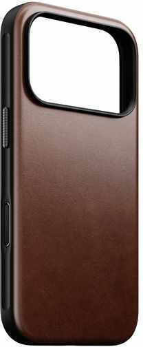 Nomad 360 Full Cover Δερμάτινο / Σιλικόνης 0.85mm με Λουράκι Καφέ (iPhone 17 Pro Max)