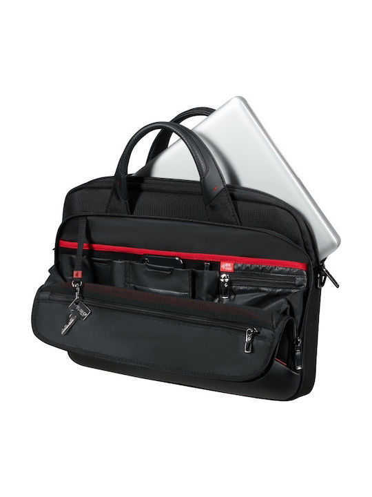 Pro-dlx Leather Men's Briefcase Black