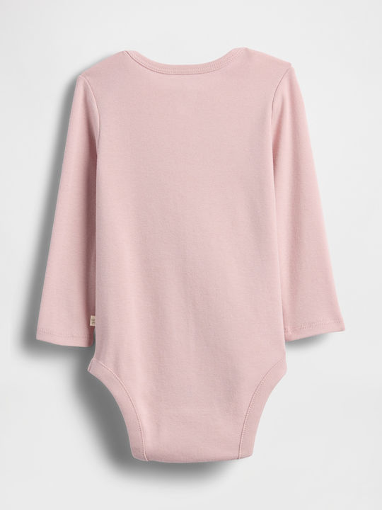 GAP Babystrampler Langärmliges Rosa
