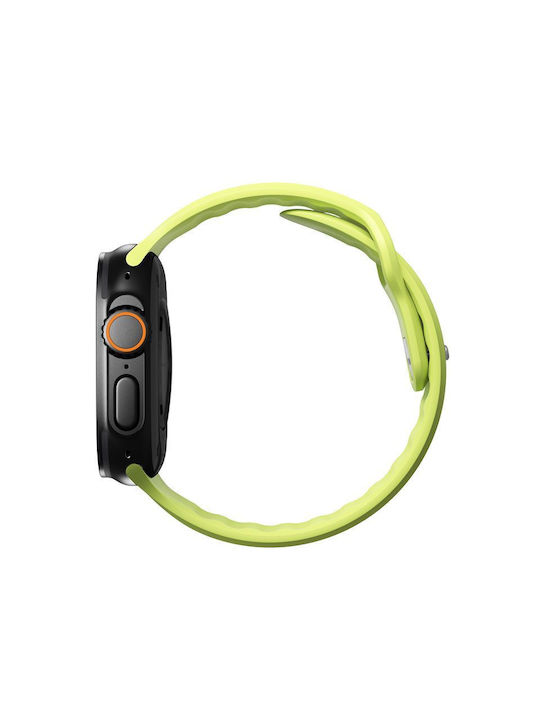 Nomad Tempo Silicone Strap With Pin Green Apple Watch 44/45/46mm/Ultra 49mm