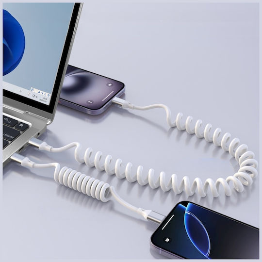 4Smarts USB 2.0 Cable USB-C Male - USB-C 100W PD White