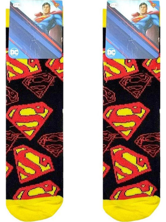Disney Παιδικές Κάλτσες Superman Πολύχρωμες 3 Ζευγάρια