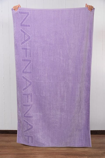 Naf Naf Beach Towel Lilac 160x90cm.