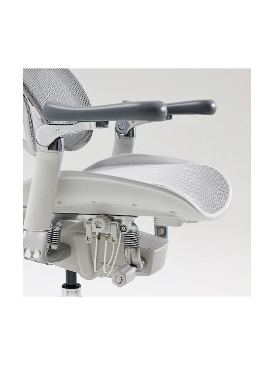 Sihoo Stuhl Büro mit Verstellbaren Armen Doro S300 S300-M202 Weiß