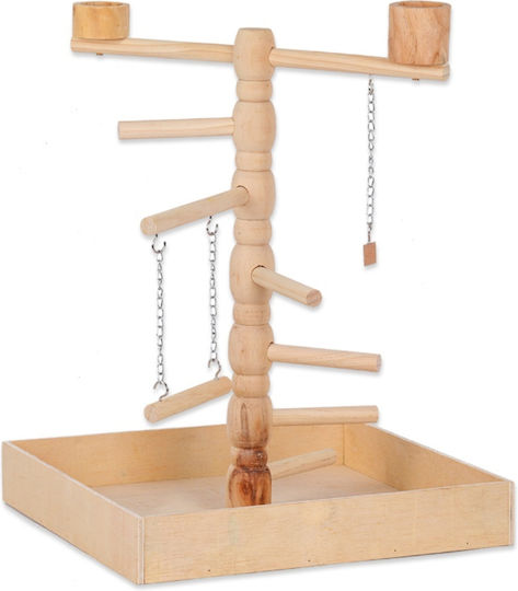 Glee Σταντ Πτηνών Wooden Playground 41x41x55cm 91278