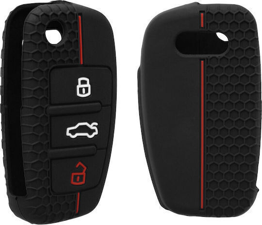 Protective TPU Car Key Case Audi 3 Buttons