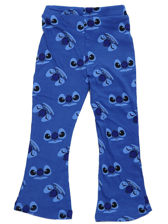 Kinder Leggings Lang Blue Lilo & Stitch