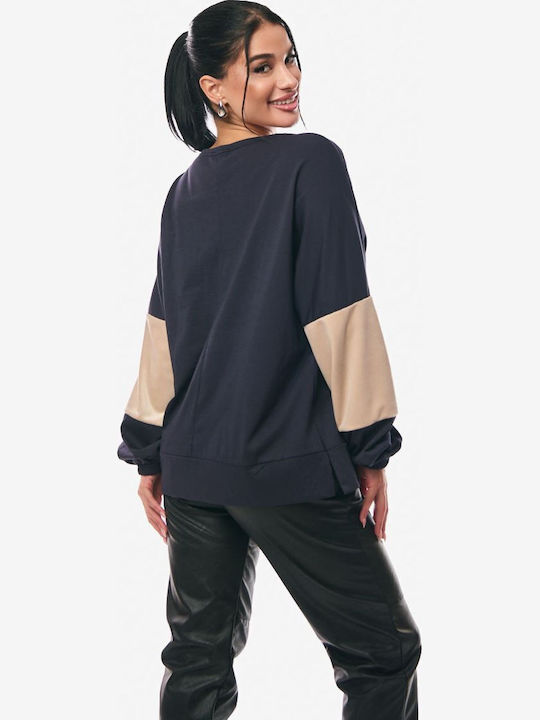 Women's Blouse Cotton Blue