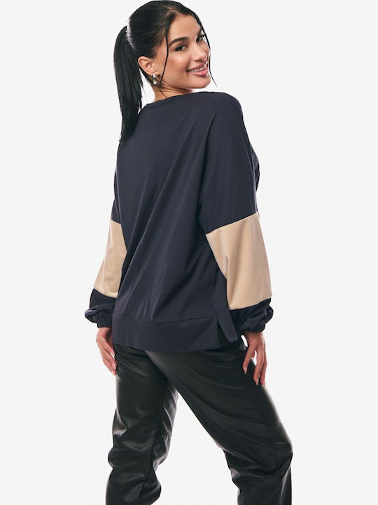 Women's Blouse Cotton Blue