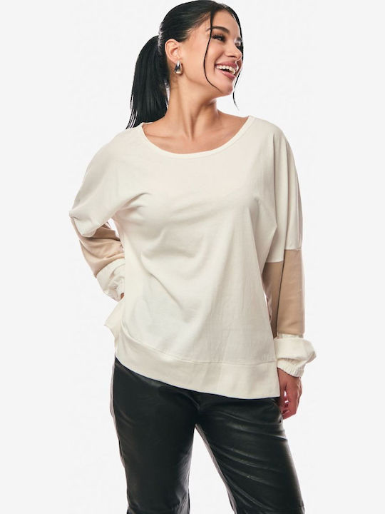 Women's Blouse Cotton Ecru