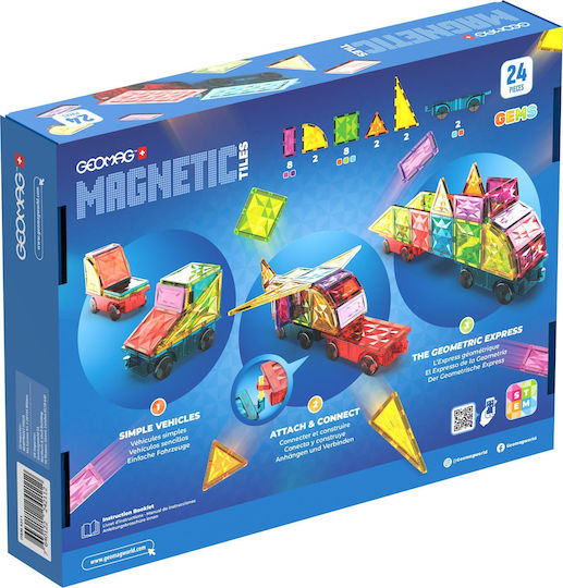 Geomag Μαγνητικό Παιχνίδι Κατασκευών για Παιδιά 3+ Ετών