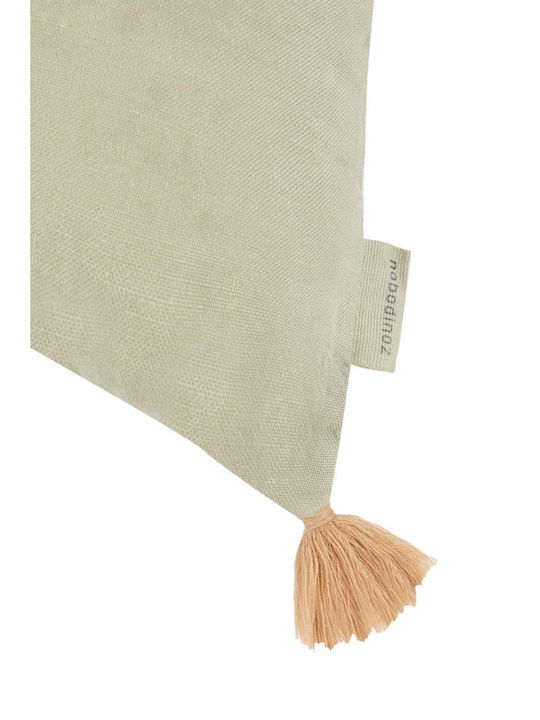 Pernă Decorativă Pentru Copii Dreptunghiulară Verde Matcha 939456 L35xÎ23cm