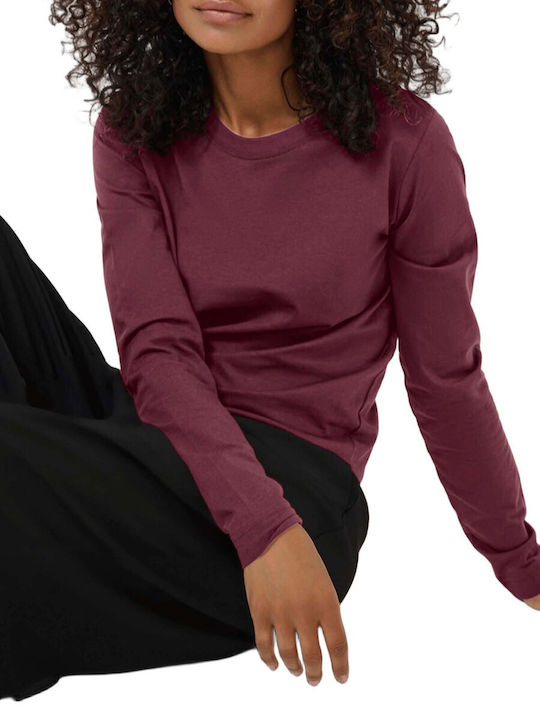 Women's Blouse Burgundy