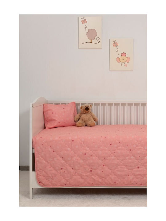 Naf Naf Little Hello Star 304 Pink Baby Quilts Set