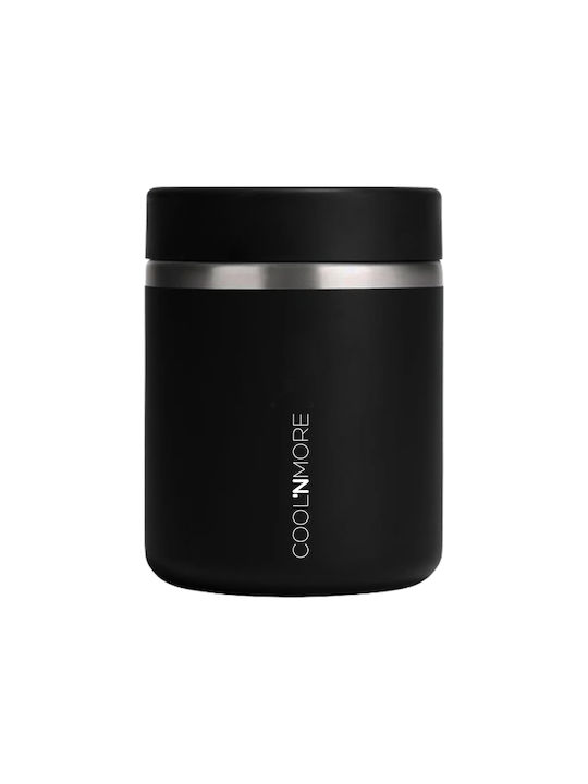 Cool'NMore Cutie pentru Mâncare Termos Inox Negru 800ml 1buc