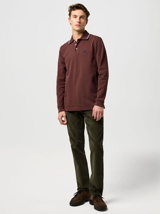 Polo Bluse Mahogany