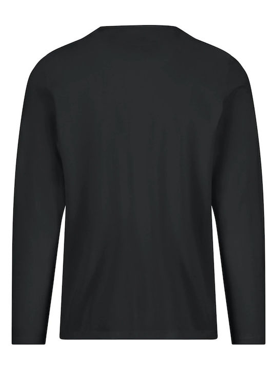Long Sleeve Blouse Black