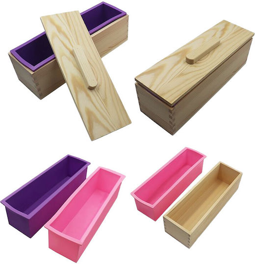 Formen Für Seife Holzbox Deckel 28x9x9.5cm