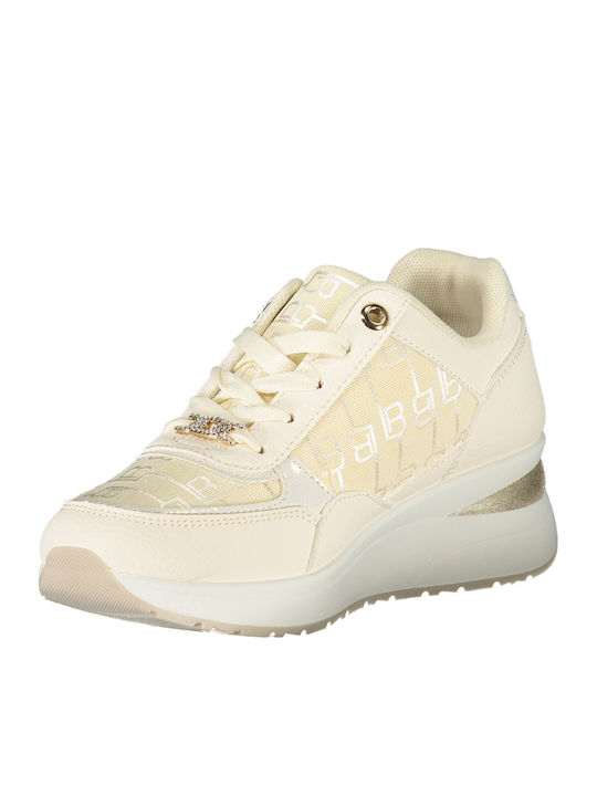 Adidași Flatform Pentru Femei Albi