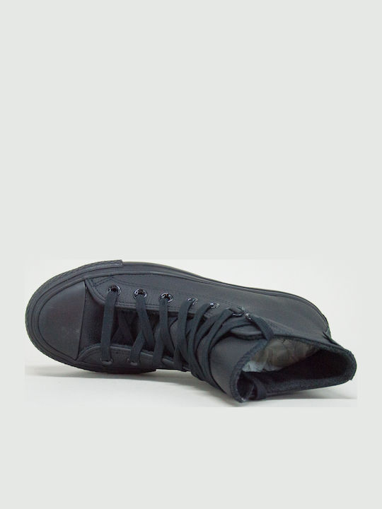 Chuck Taylor All Star Дамски Флатформи Високи Черни