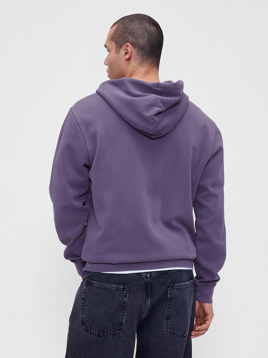 Arch Logo Ζακέτα με Κουκούλα Dark Violet