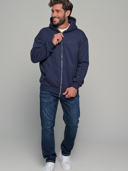 Daily Layer Sweatshirt with Hood Blue