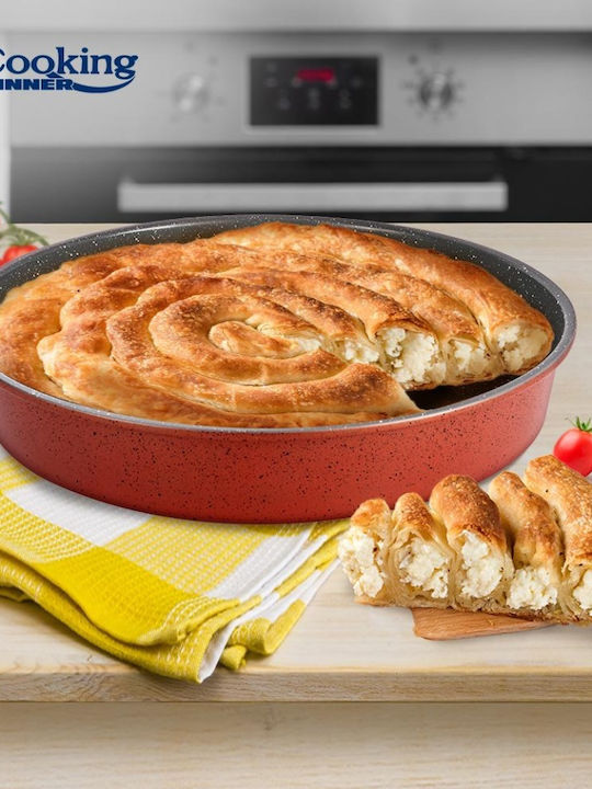 Heinner Anca Ταψί Στρογγυλό Αλουμινίου με Κεραμική Επίστρωση 40cm