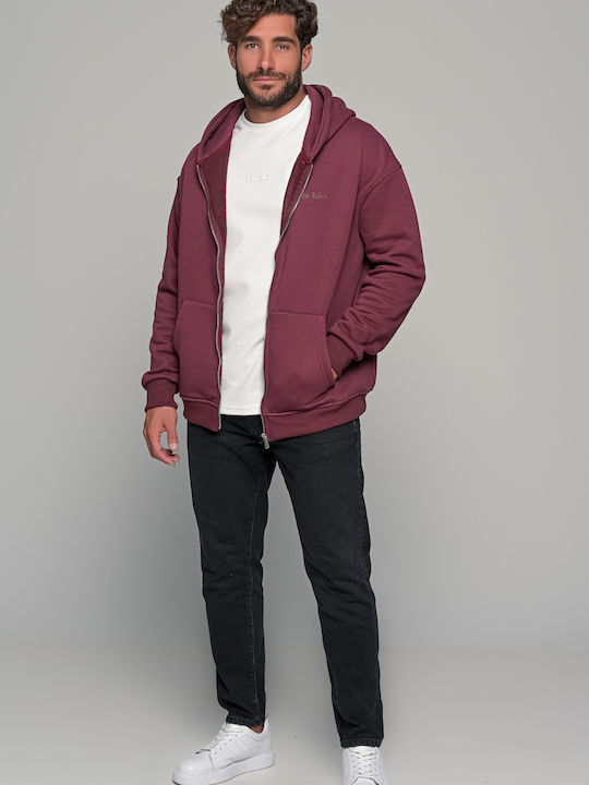 Daily Layer Суитшърт с Качулка Burgundy
