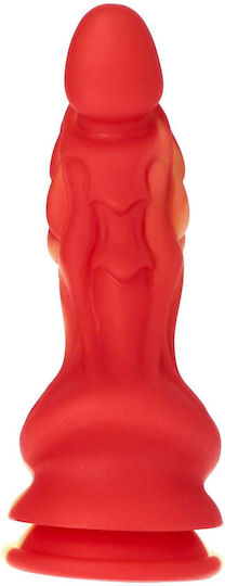 Toyz4lovers Ade Gode Ρεαλιστικό Dildo με Βεντούζα Κόκκινο