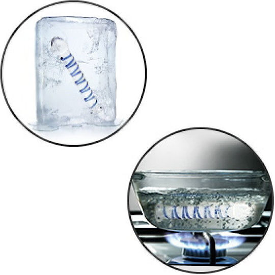 set plug anal Smd Celestial Glas Dildo Blau Hochrelief Spiral Textur & Pilzspitze 17cm  Klar Blau