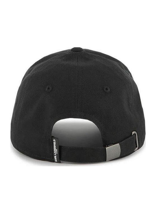 Karl Lagerfeld Kids' Hat Jockey Fabric Black