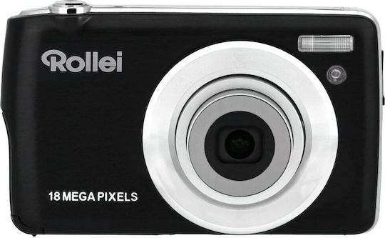 Rollei Compactline 880 Компактен Фотоапарат 18МР Оптично Увеличение 8x Черна