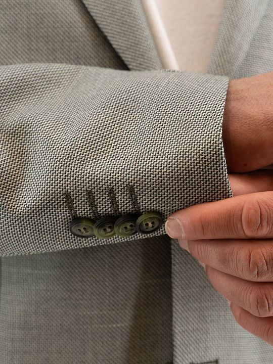 Herrenanzugsjacke Olive