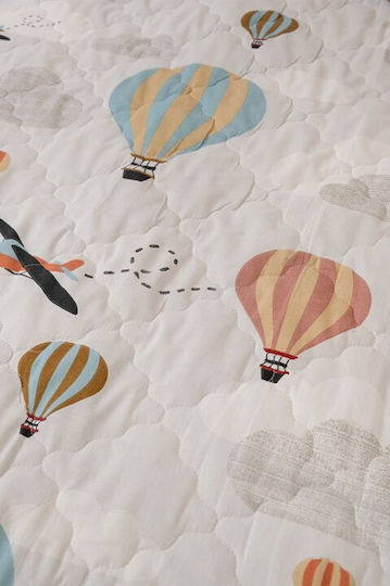 Naf Naf Подредба Детско Юрганче Единично с Калъфка Grey 160x240cm 520801367142