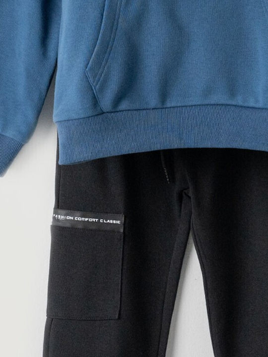 Kids Sweatpants Set Blue 2pcs
