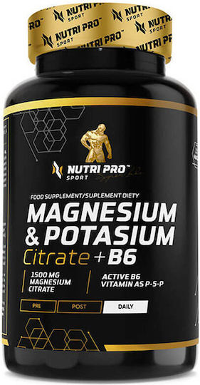 Nutri Pro Sport Magneziu / Potasiu Cu Vitamina B6 60 Capsule