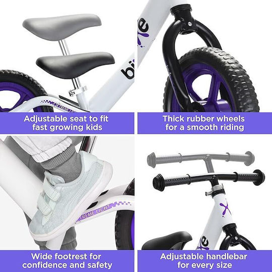 Bicicletă de Echilibru pentru Copii Bixe Violet