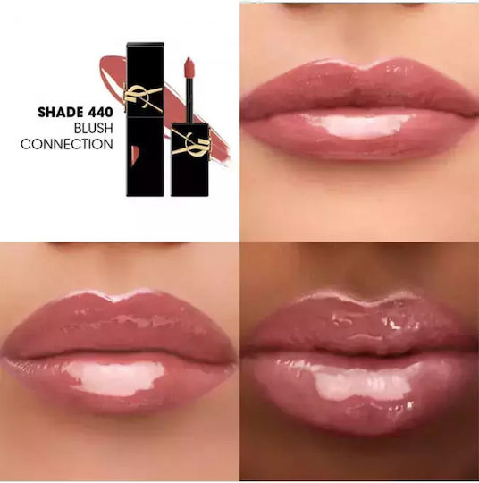 Ysl Vinyl Cream Υγρό Κραγιόν 440 Blush Connection 5.5ml