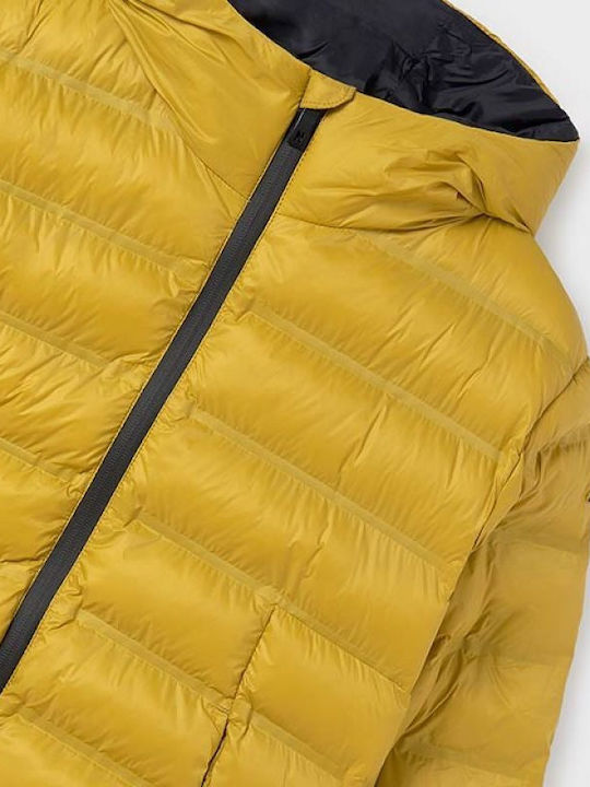 Kids' Casual Jacket with Hood Yellow