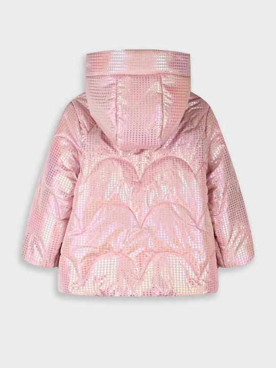 Kids' Casual Jacket with Hood Pink