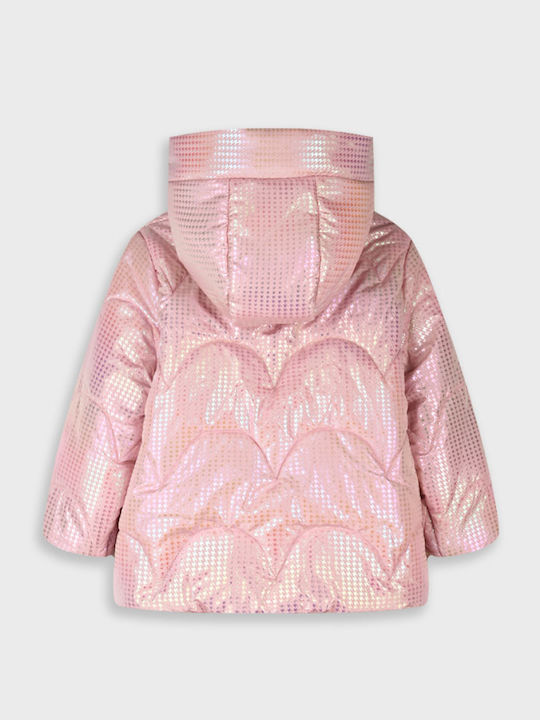 Kids' Casual Jacket with Hood Pink