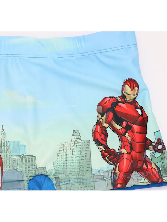 Marvel Kinder Badeanzug Badeshorts Light Blue